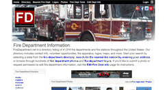 Desktop Screenshot of firedepartment.net